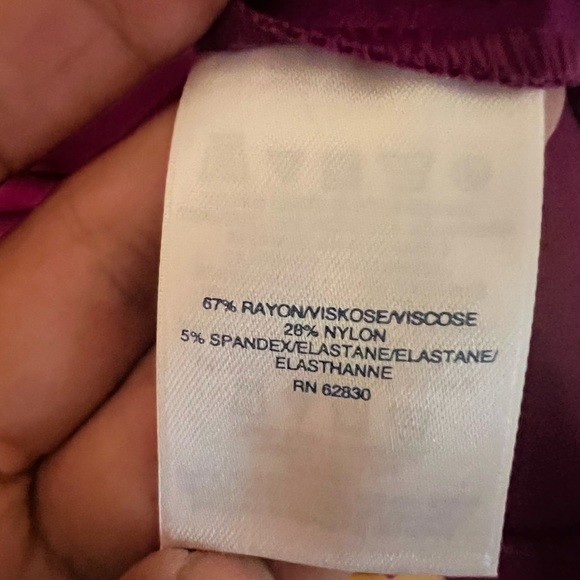 Lands End Shift Dress in Mulberry - Picture 5 of 5